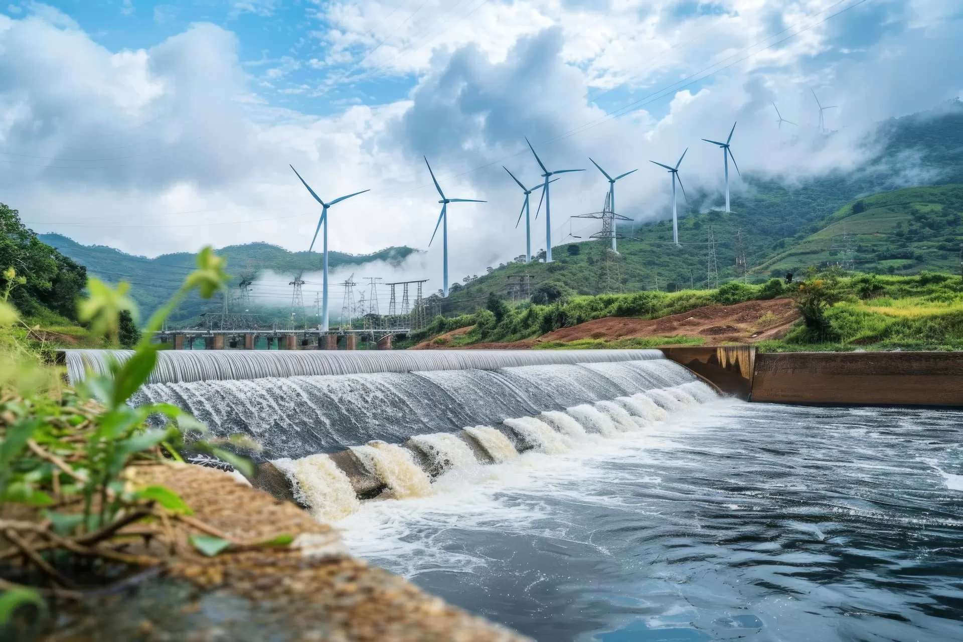 Usina hibrida solar hidreletrica em Goiás